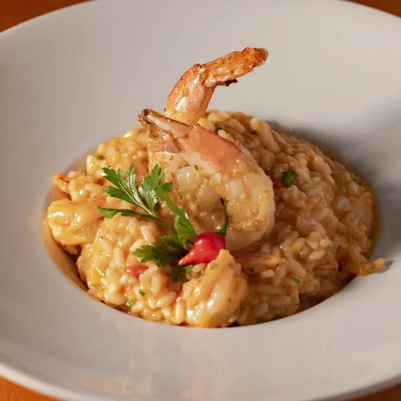 RISOTO DE CAMARÃO