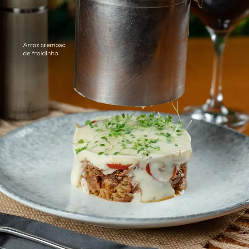 ARROZ CREMOSO DE FRALDINHA