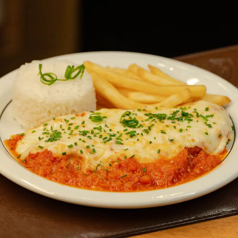 Filé Mignon à Parmegiana